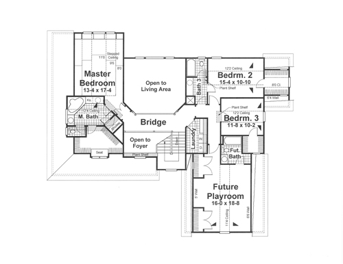 Second Floor image of MCINTOSH II House Plan
